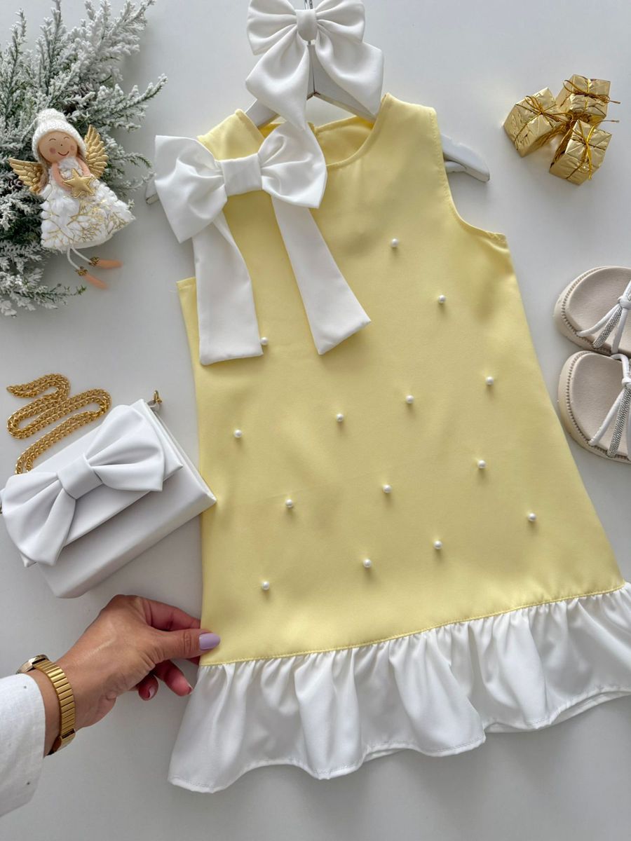 Vestido Alice Amarelo