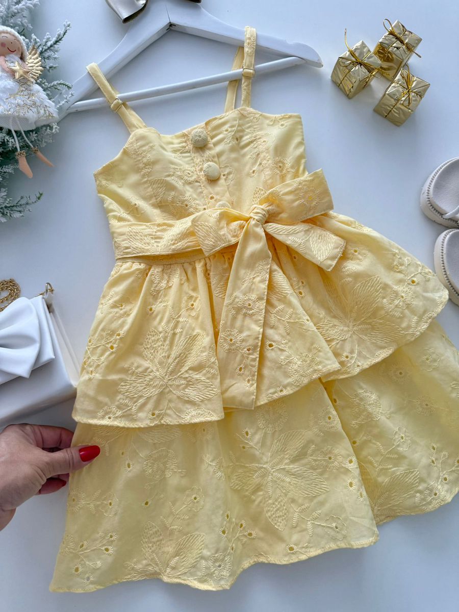 Vestido Vitoria Amarelo