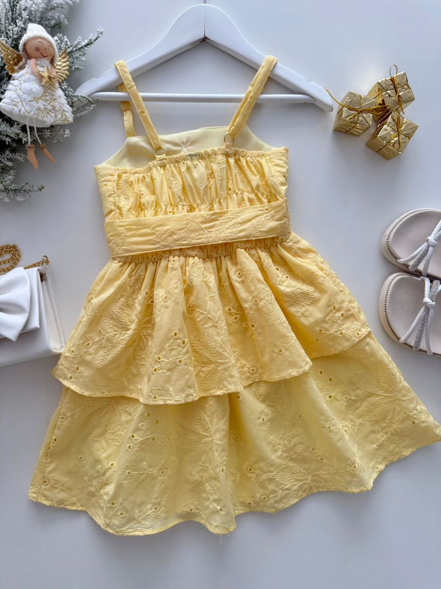 Vestido Vitoria Amarelo