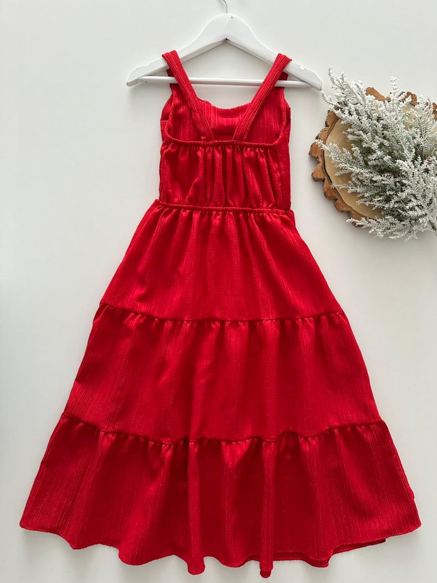 Vestido Agathá Vermelho 