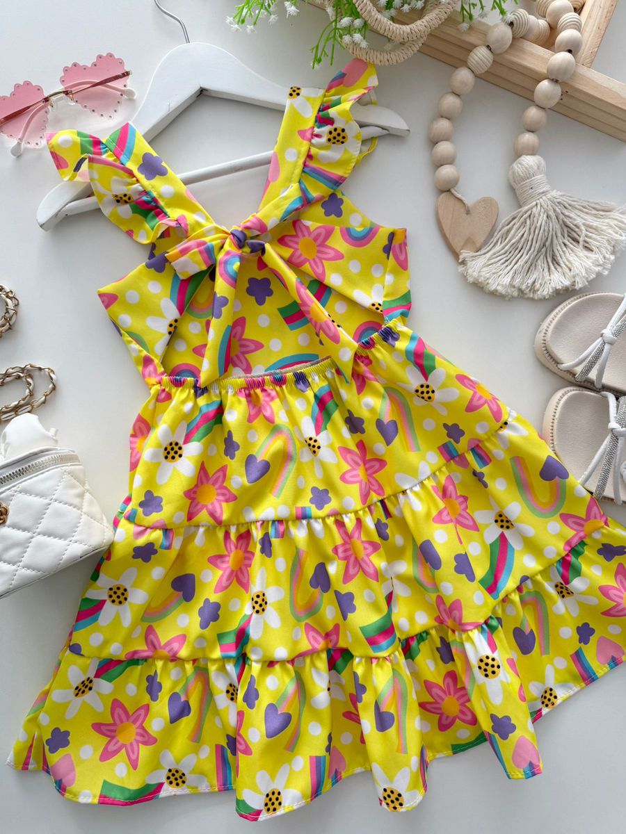 Vestido Marilia Amarelo