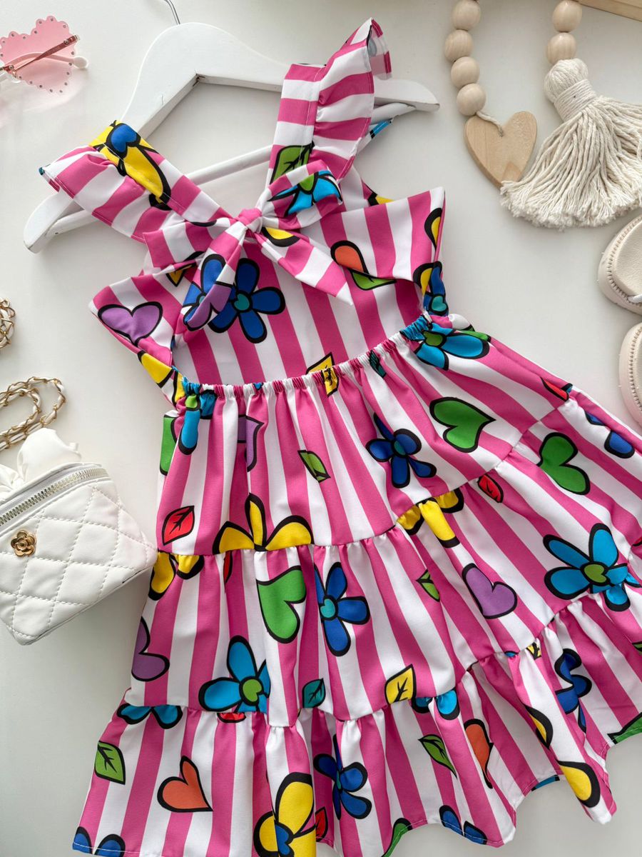 Vestido Marilia Rosa