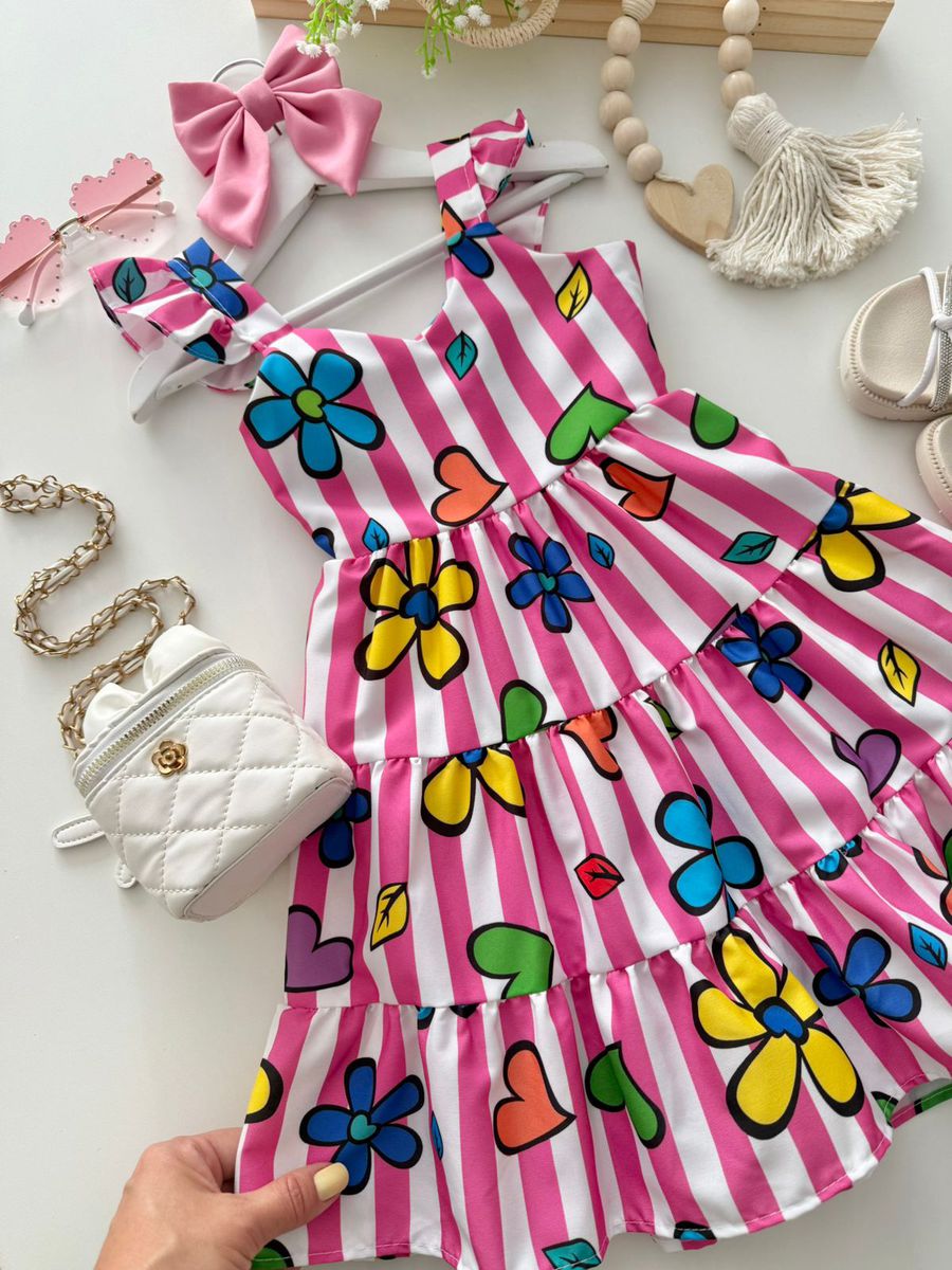 Vestido Marilia Rosa