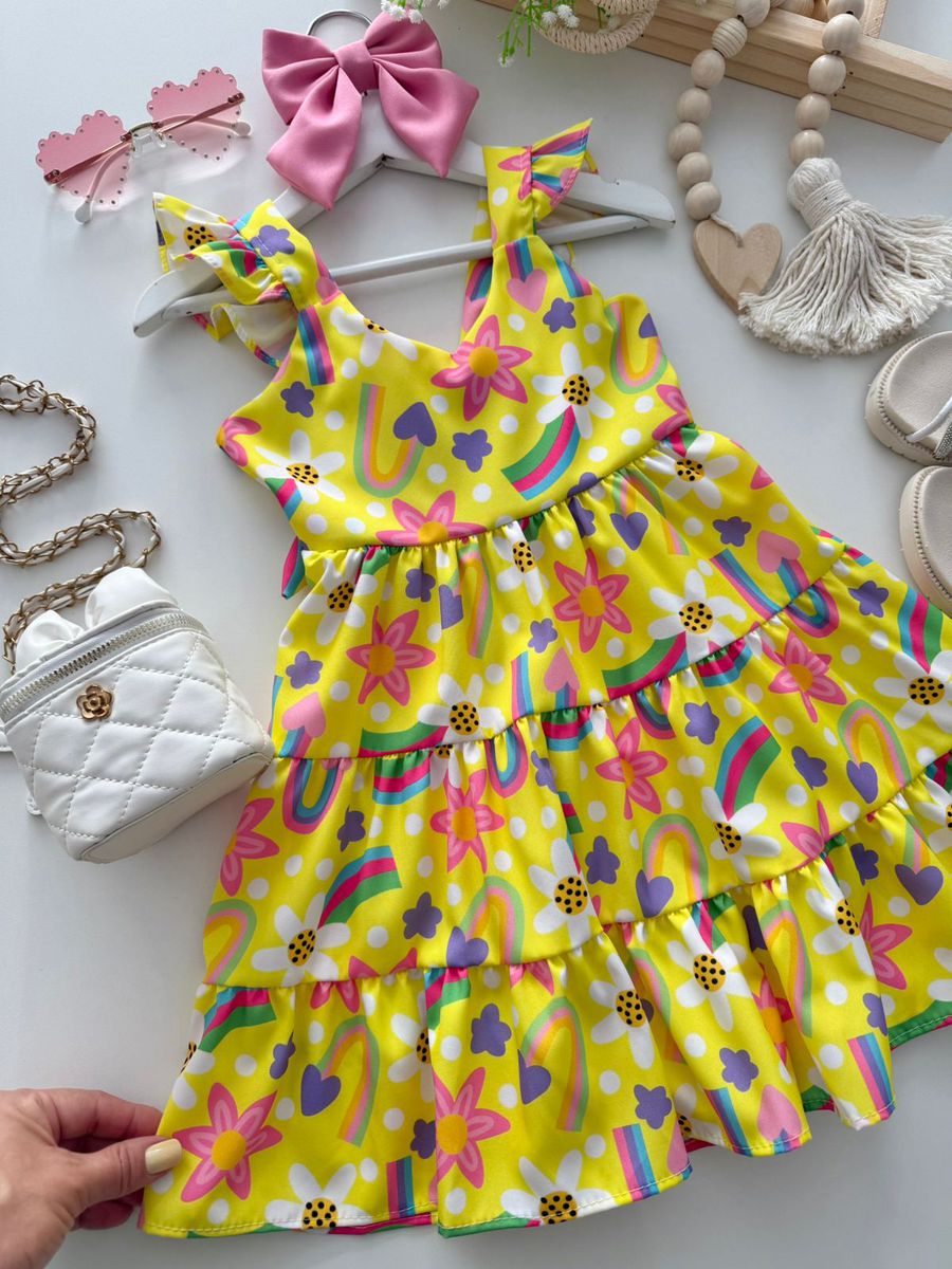 Vestido Marilia Amarelo