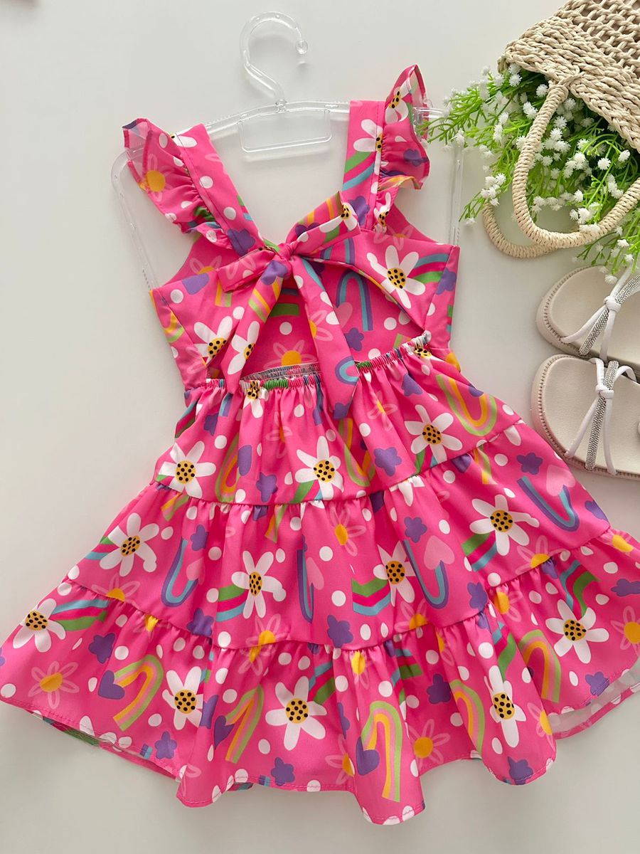 Vestido Marilia Rosa 