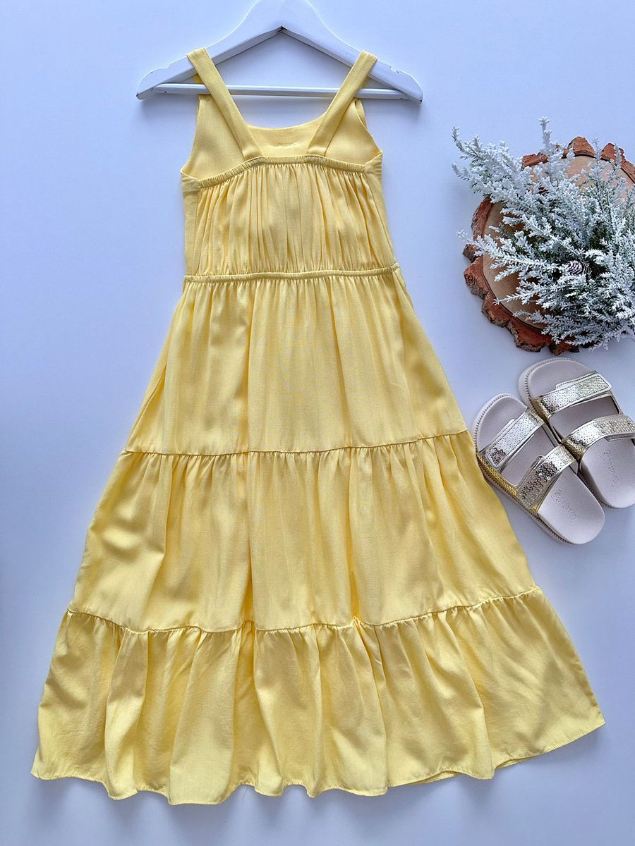 Vestido Agathá Amarelo 