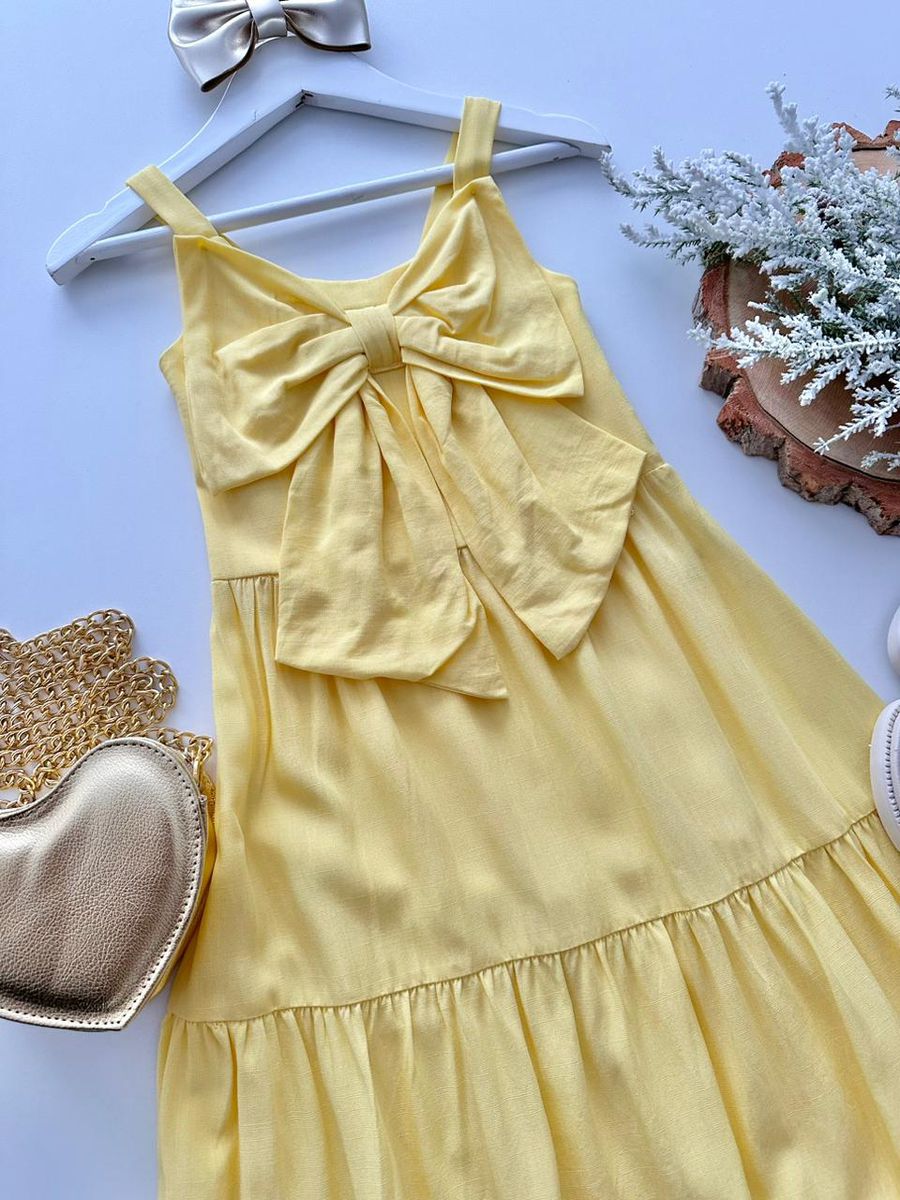 Vestido Agathá Amarelo 