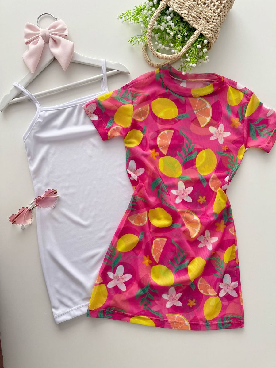 Vestido Anny Frutas 