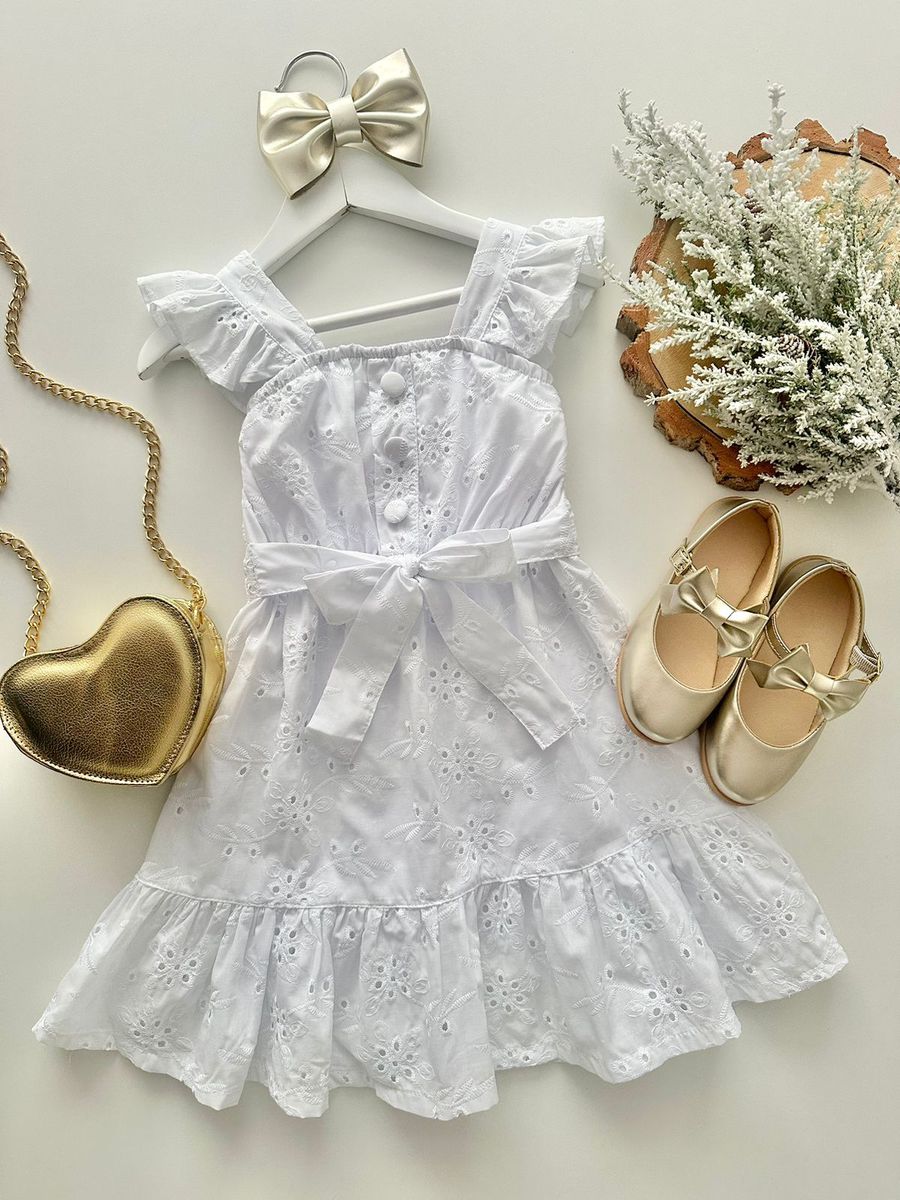 Vestido Clarice Branco