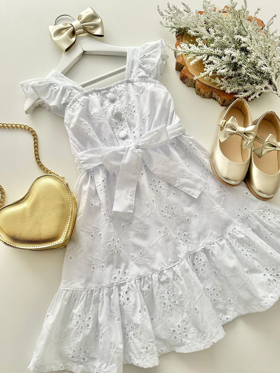 Vestido Clarice Branco