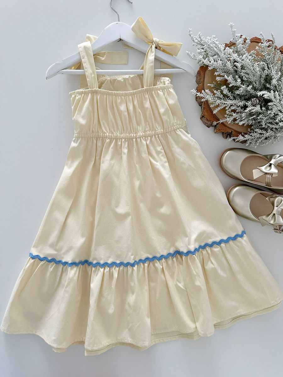 Vestido Midi Louise Amarelo 