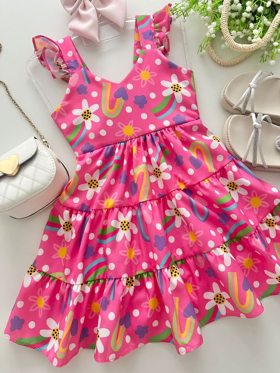 Vestido Marilia Rosa 