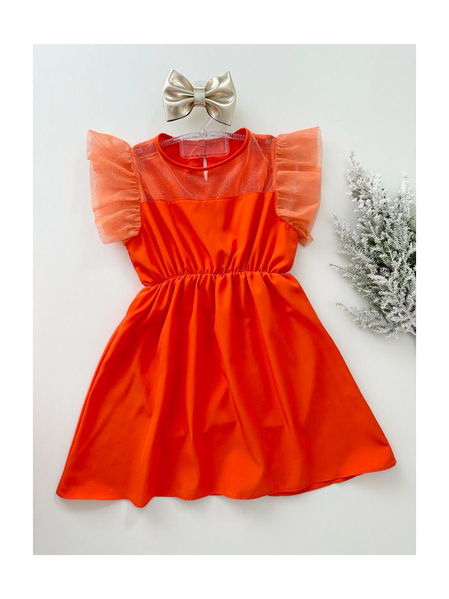 Vestido Jasmine Laranja 