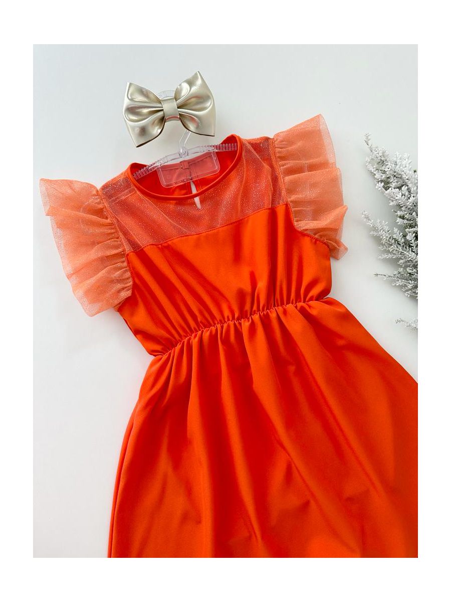 Vestido Jasmine Laranja 