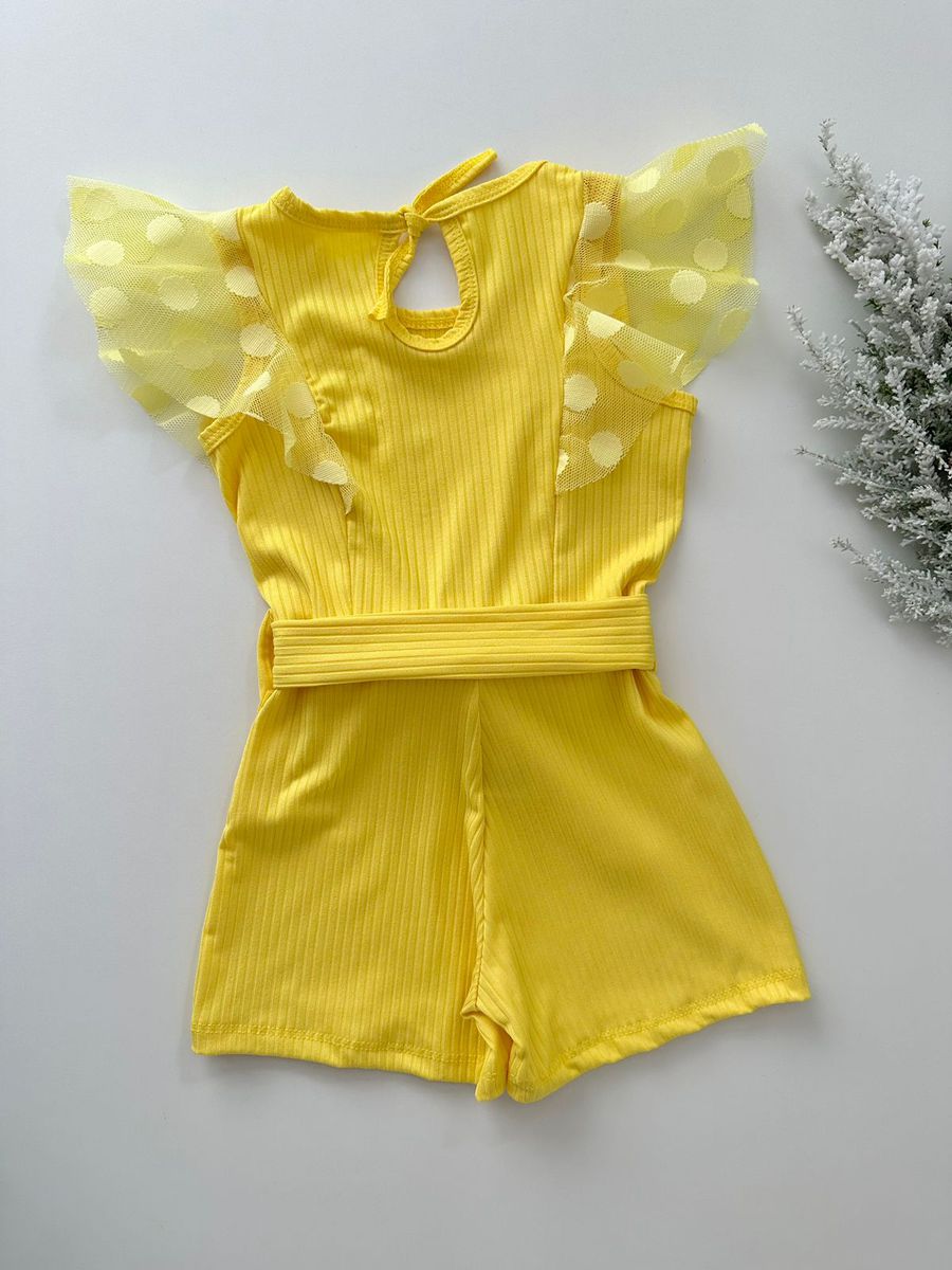 Macaquinho Jú Amarelo