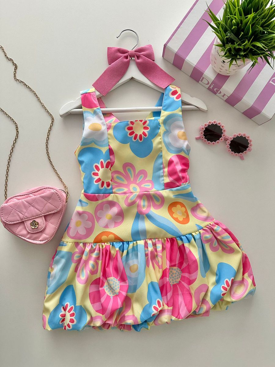 Vestido Lia Balone - Dondokinha Kids