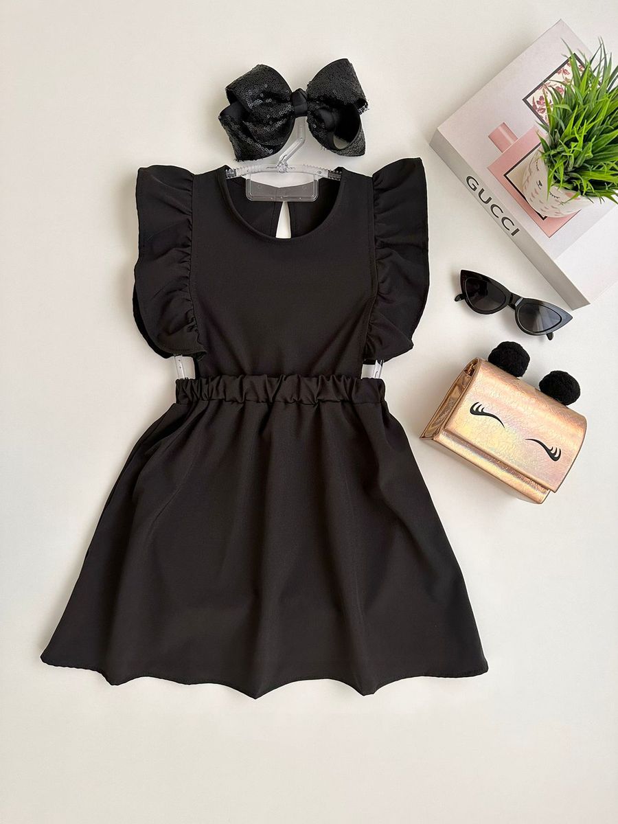 Vestido Maria Preto - Dondokinha Kids