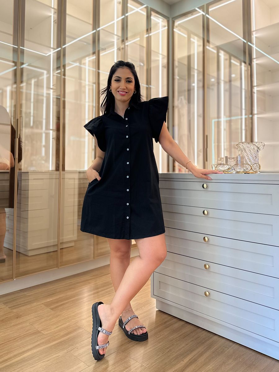 Vestido Eloa Preto