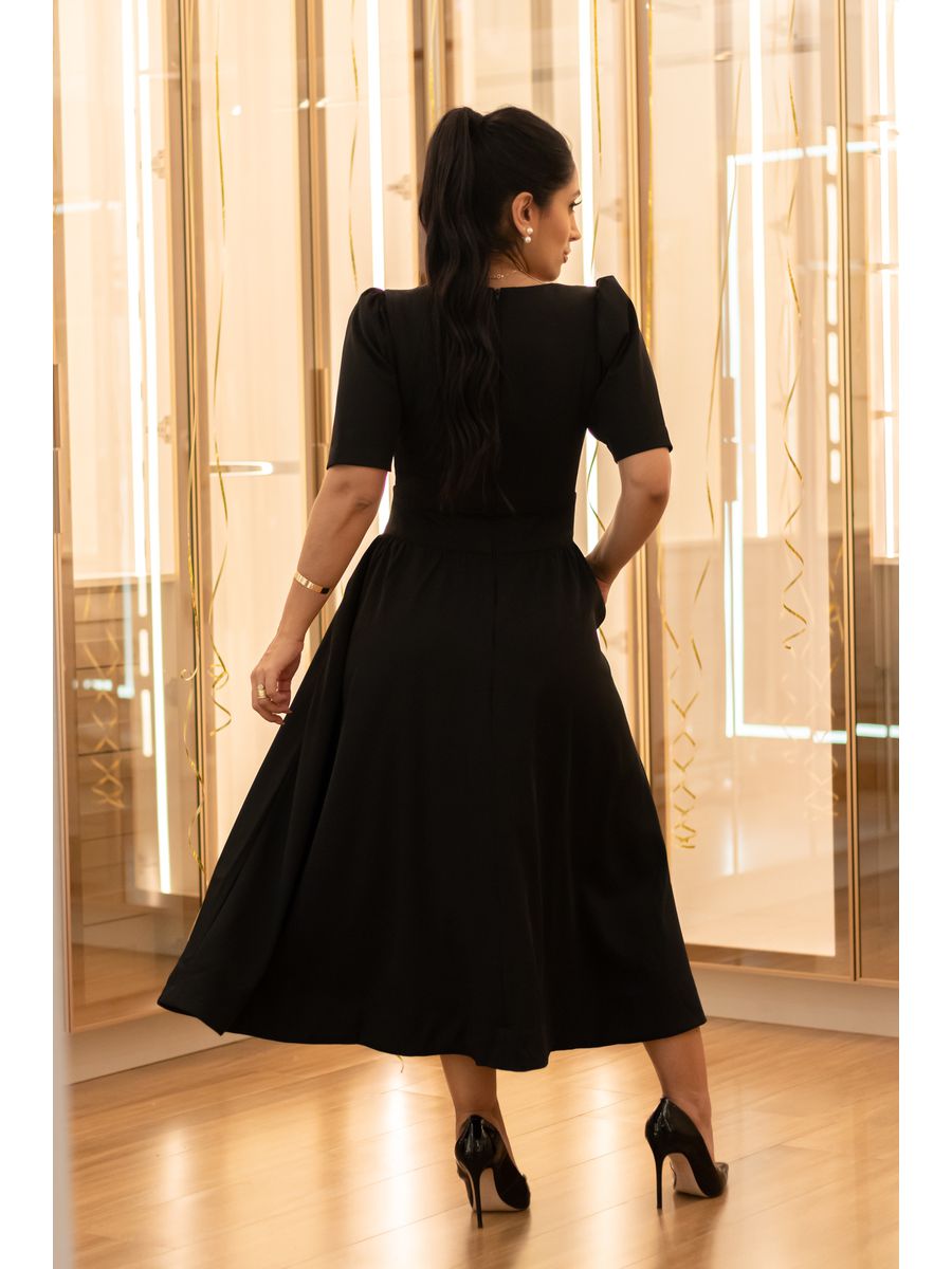 Vestido França Preto