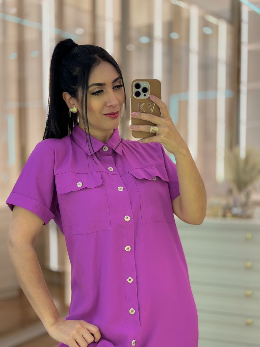 Vestido Fabiana Roxo
