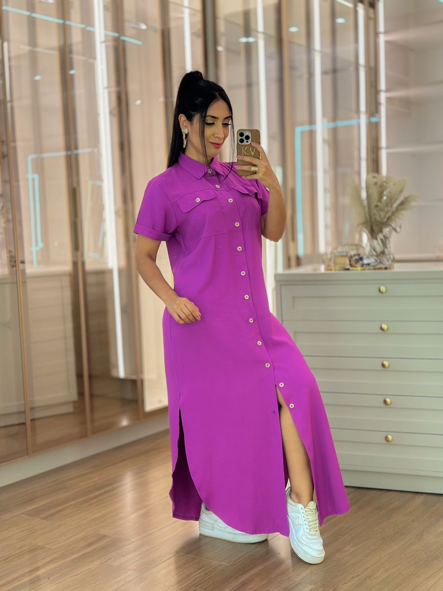 Vestido Fabiana Roxo