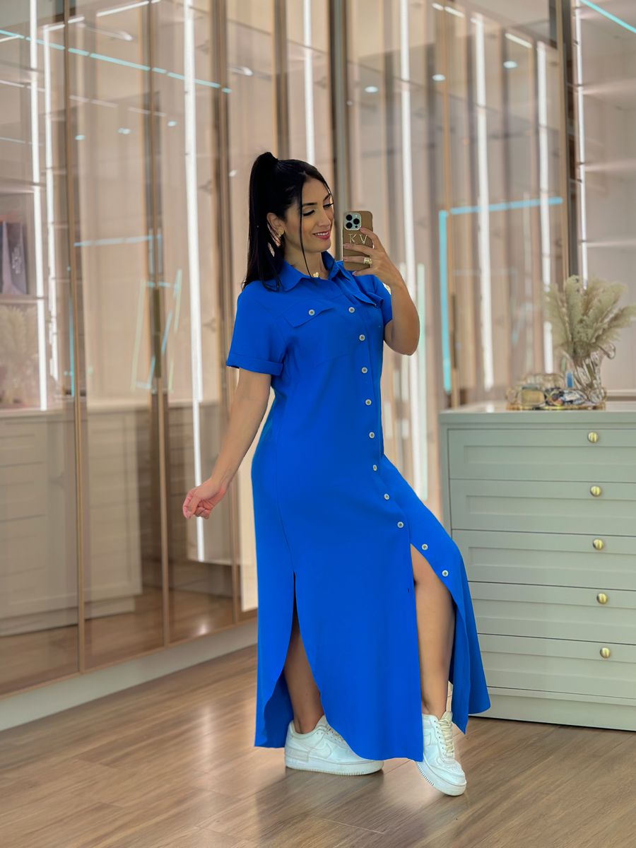 Vestido Fabiana Azul