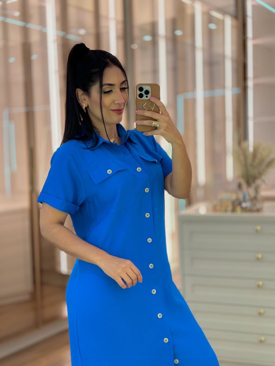 Vestido Fabiana Azul