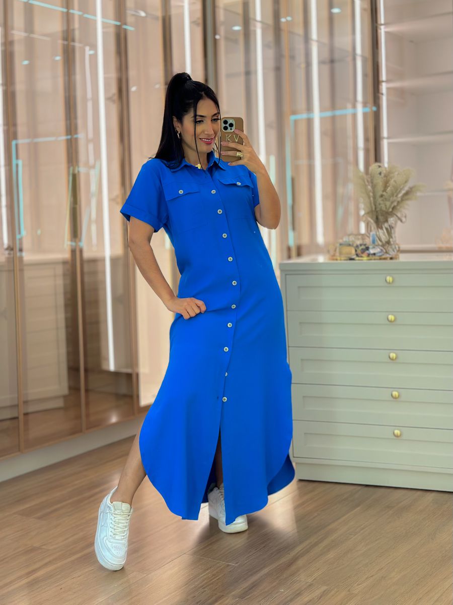 Vestido Fabiana Azul