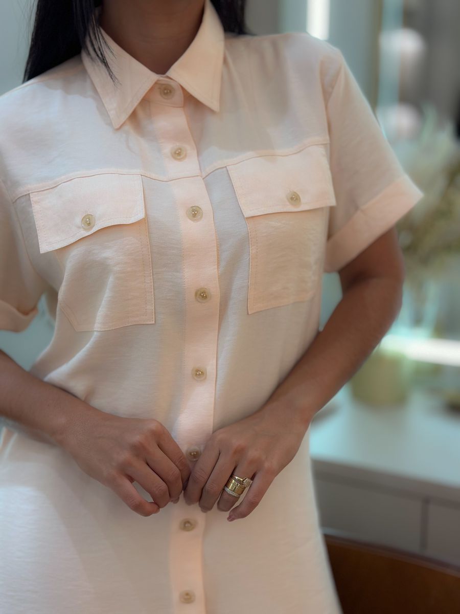 Vestido Fabiana Creme