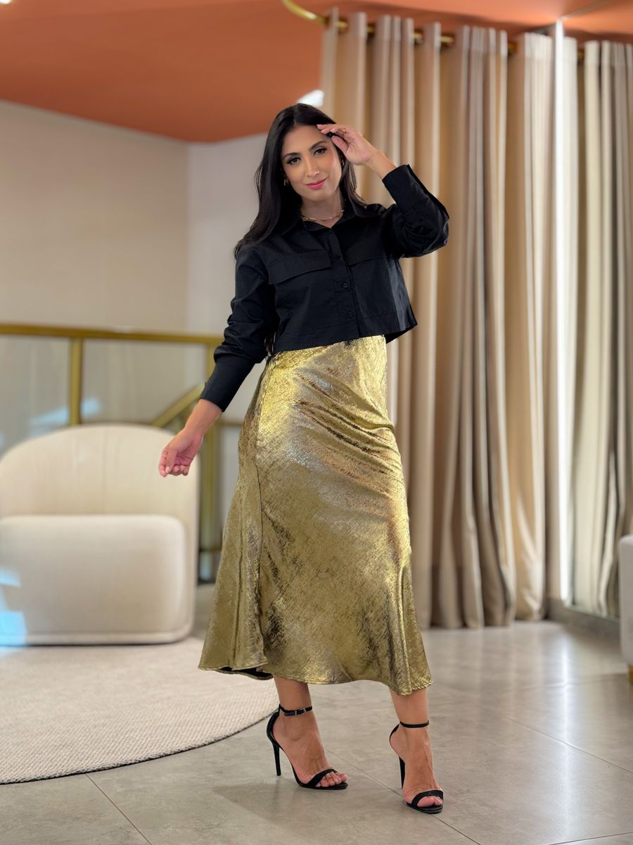 Saia Ayla Dourada