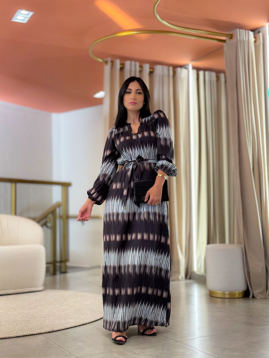 Vestido Leticia Preto