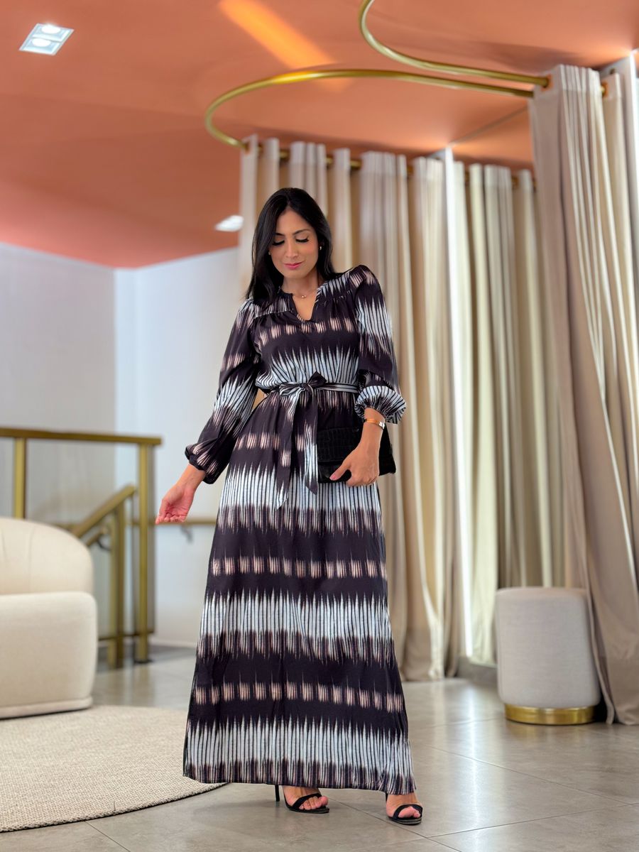 Vestido Leticia Preto