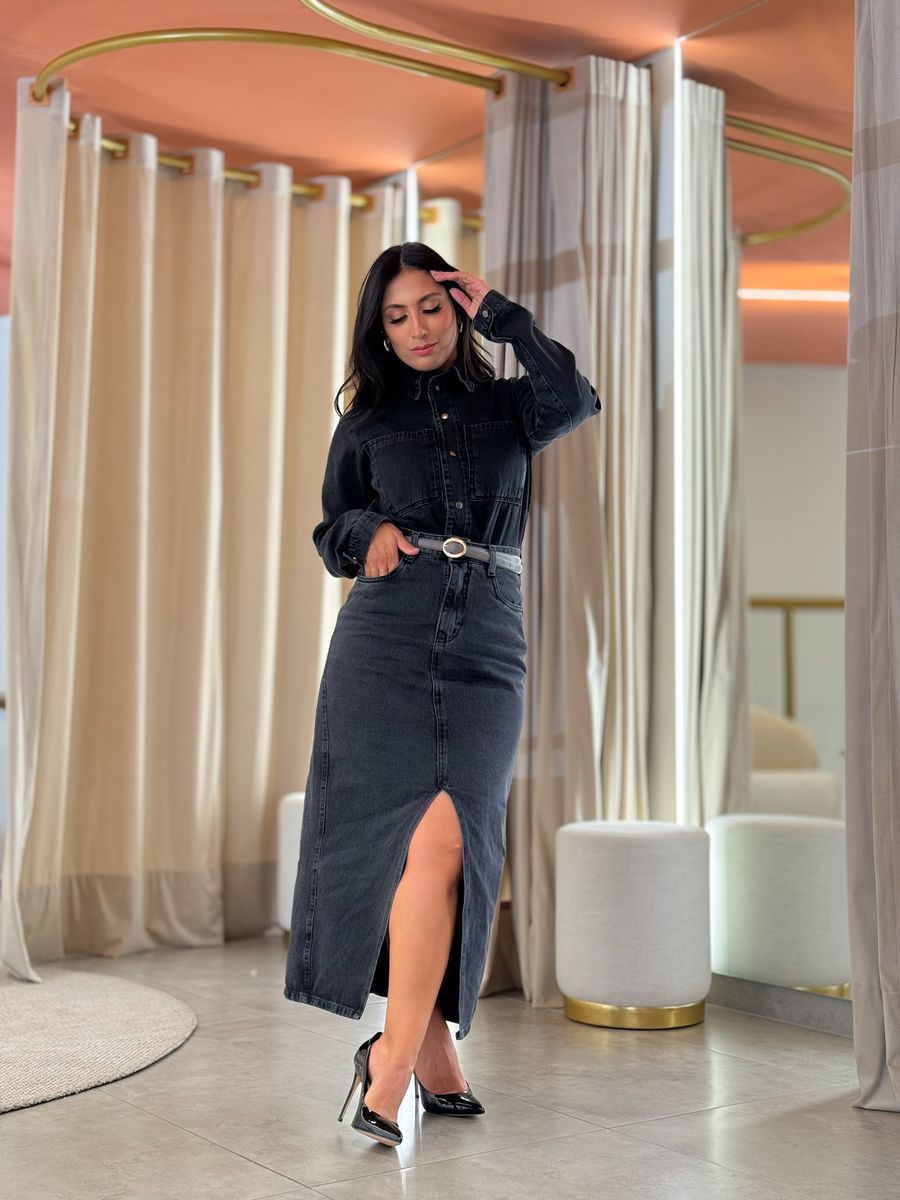 Cinto Charlotte Cinza