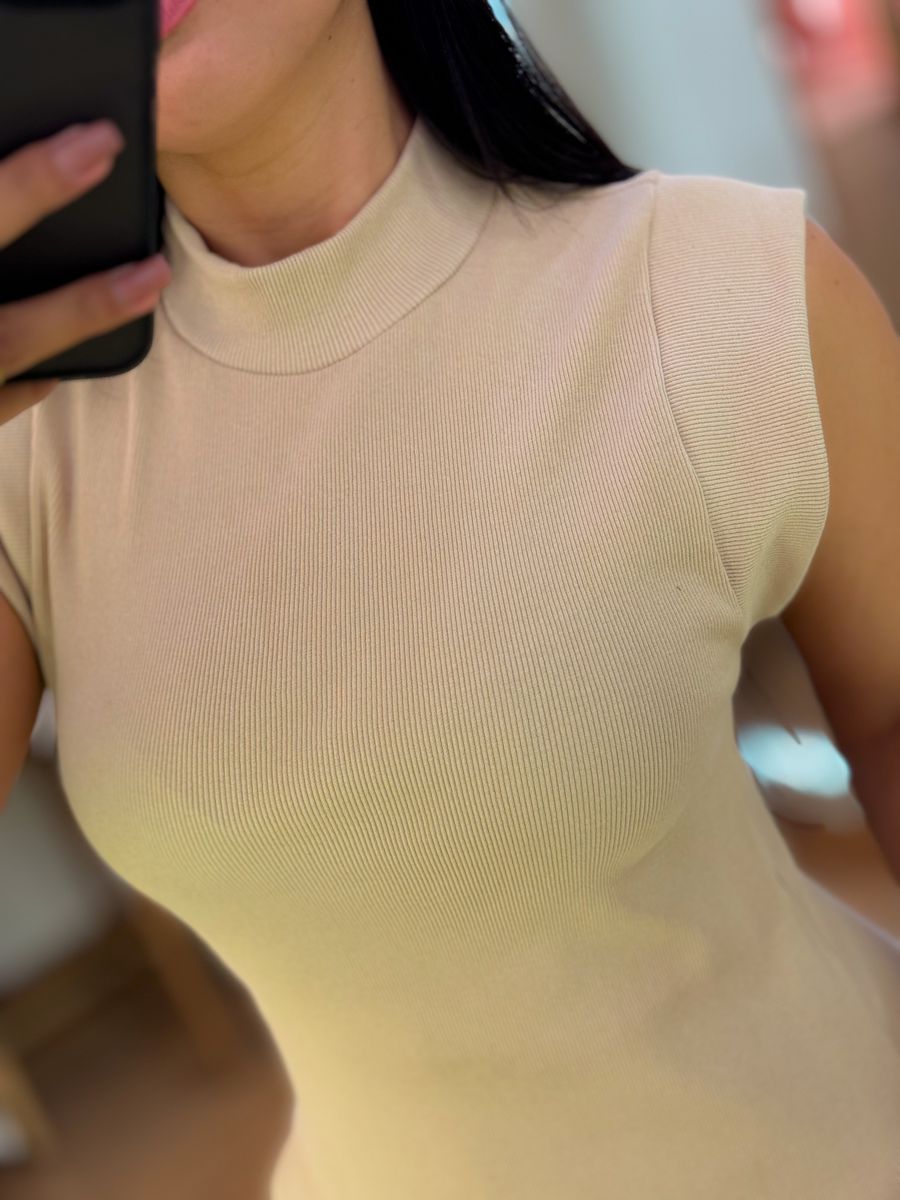 Vestido Isis Areia