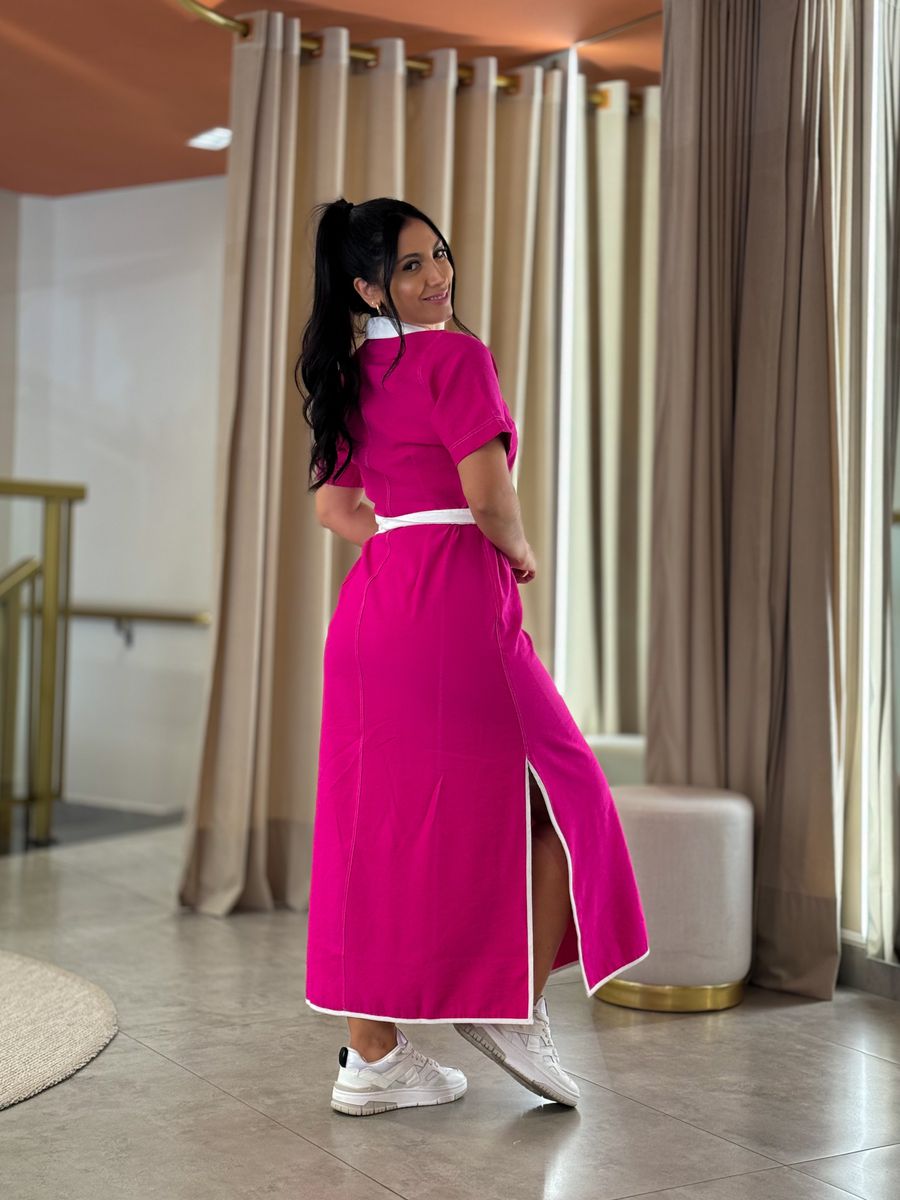 Vestido Adriana Fucsia