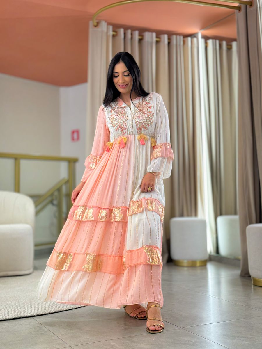 Vestido Virginia Rosa