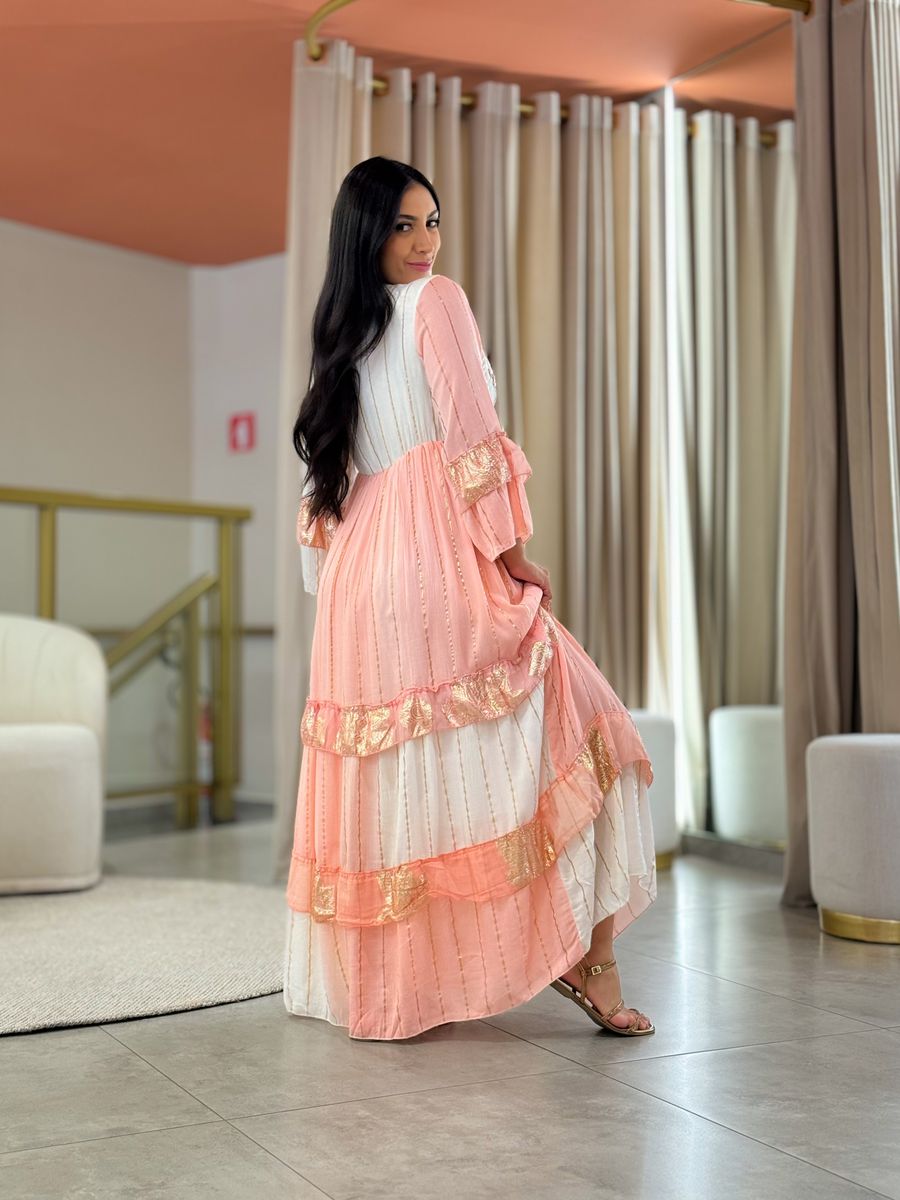 Vestido Virginia Rosa