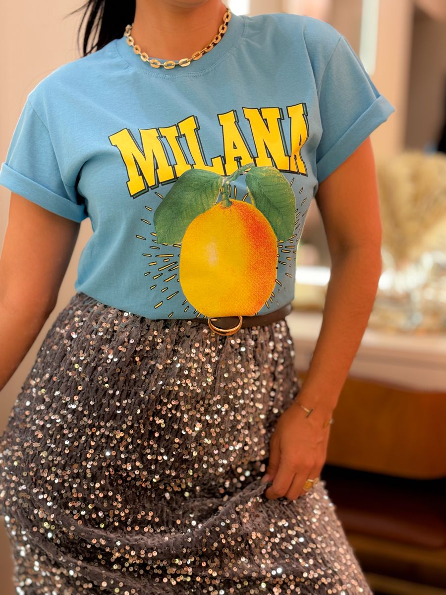 T-shirt Leonora Azul