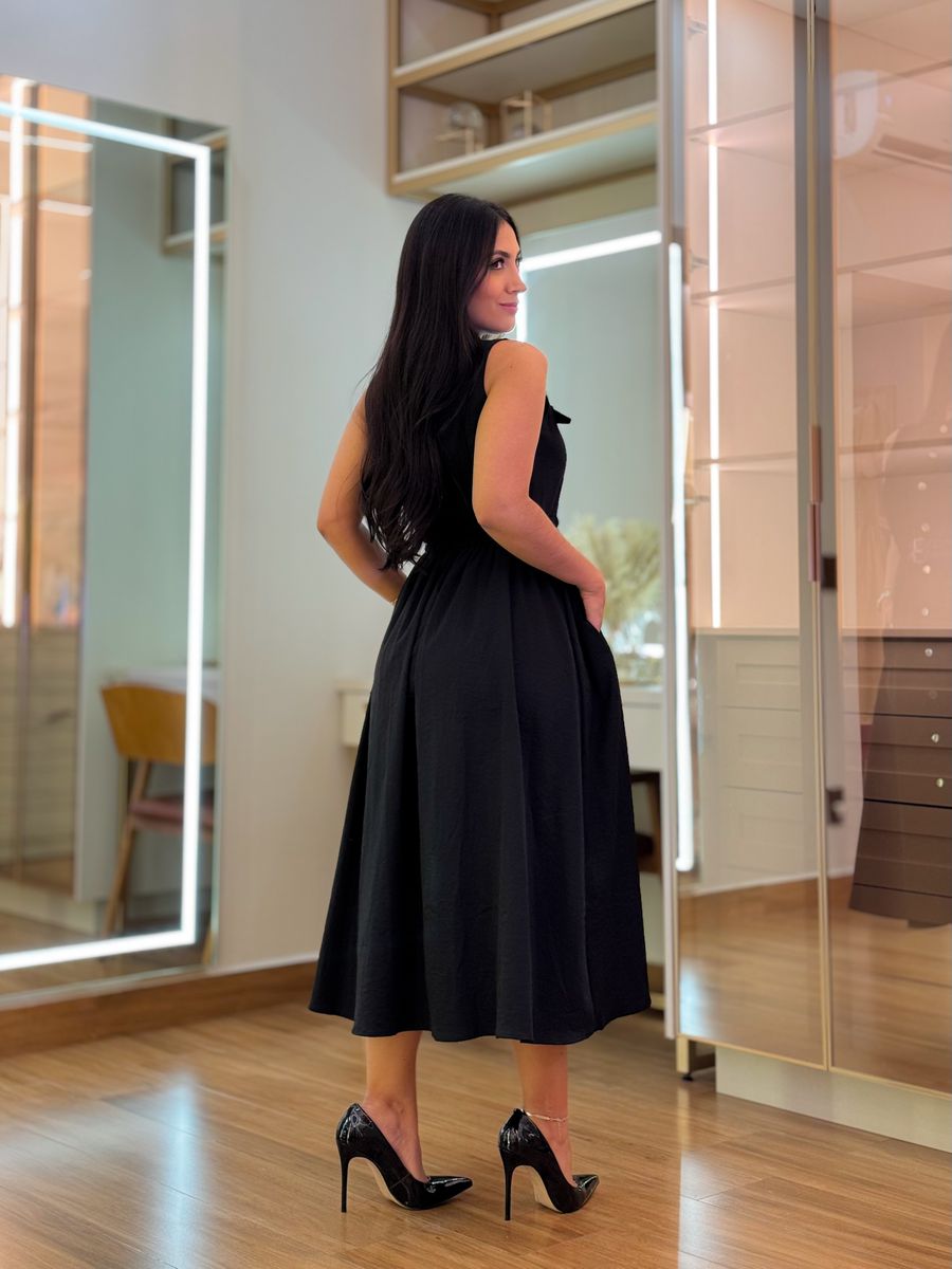 Vestido Karina Preto