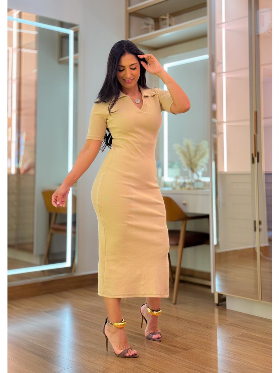 Vestido Celina Nude