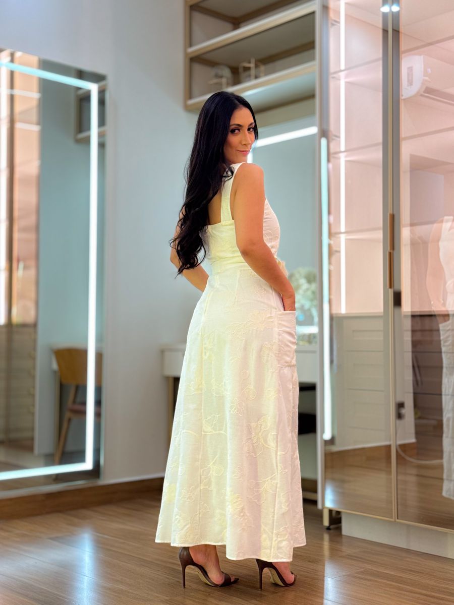 Vestido Rafaela Off White