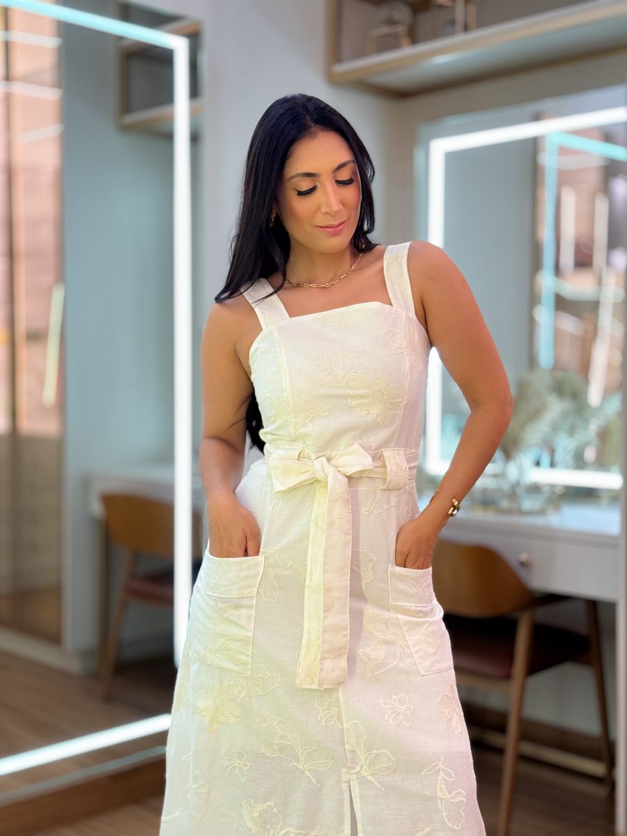 Vestido Rafaela Off White
