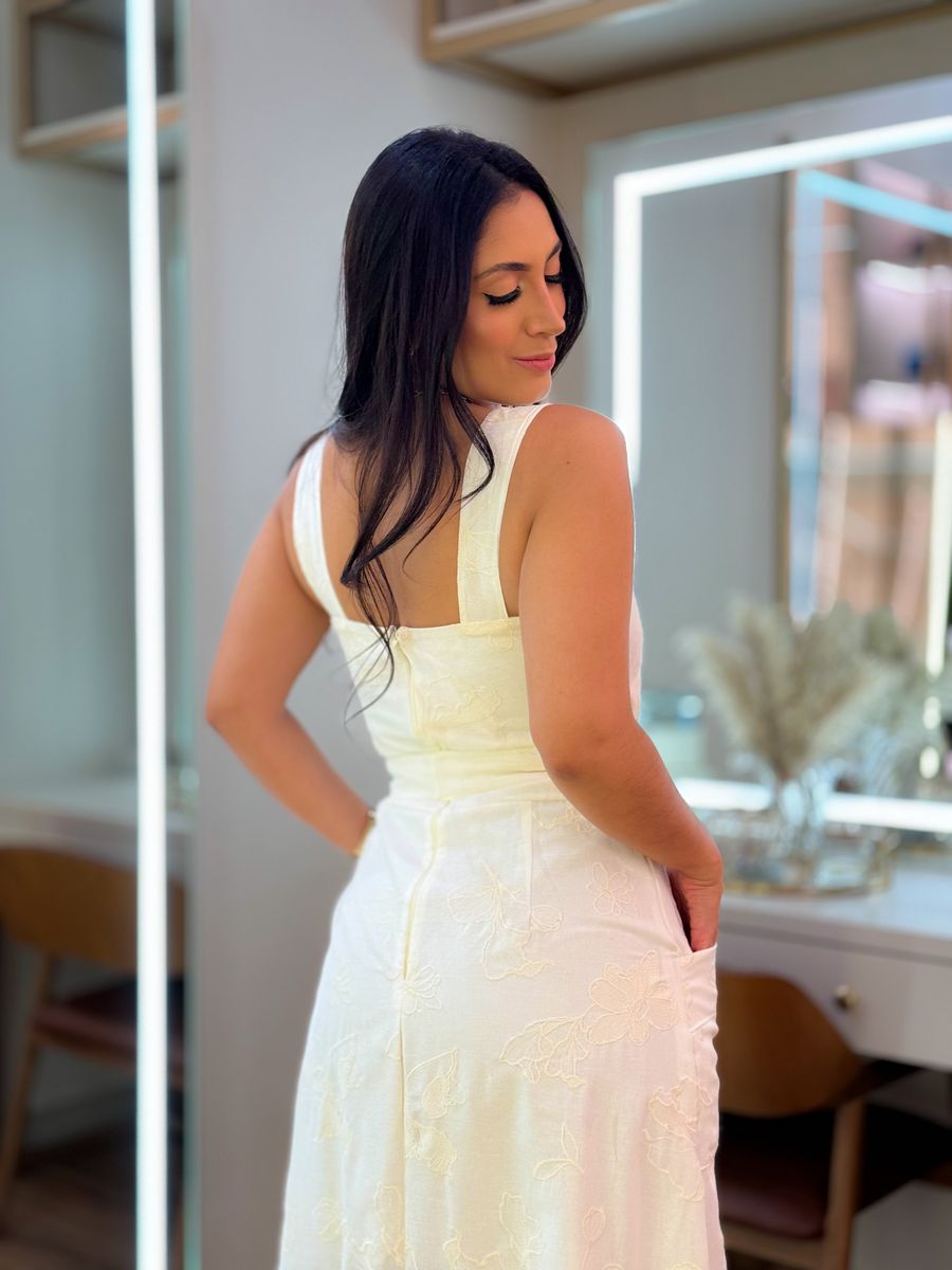 Vestido Rafaela Off White