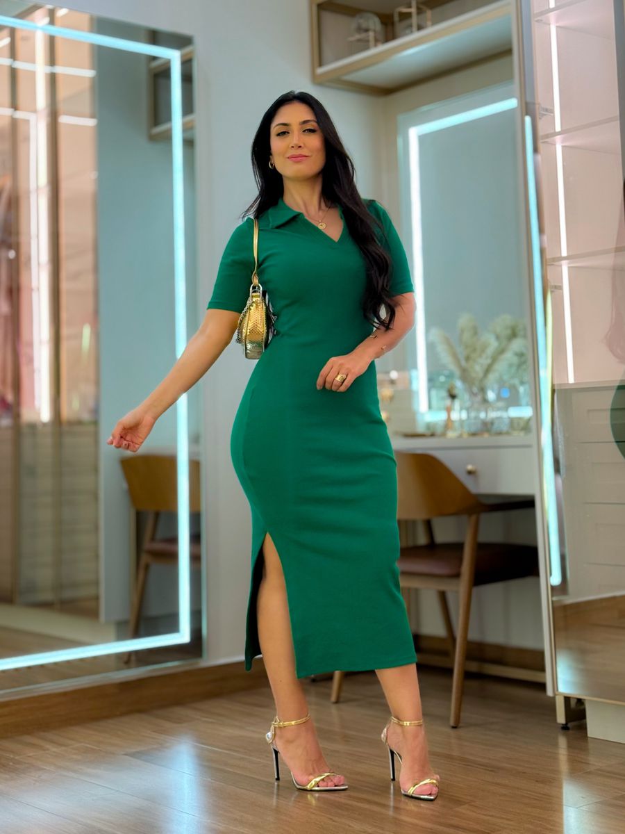 Vestido Celina Verde
