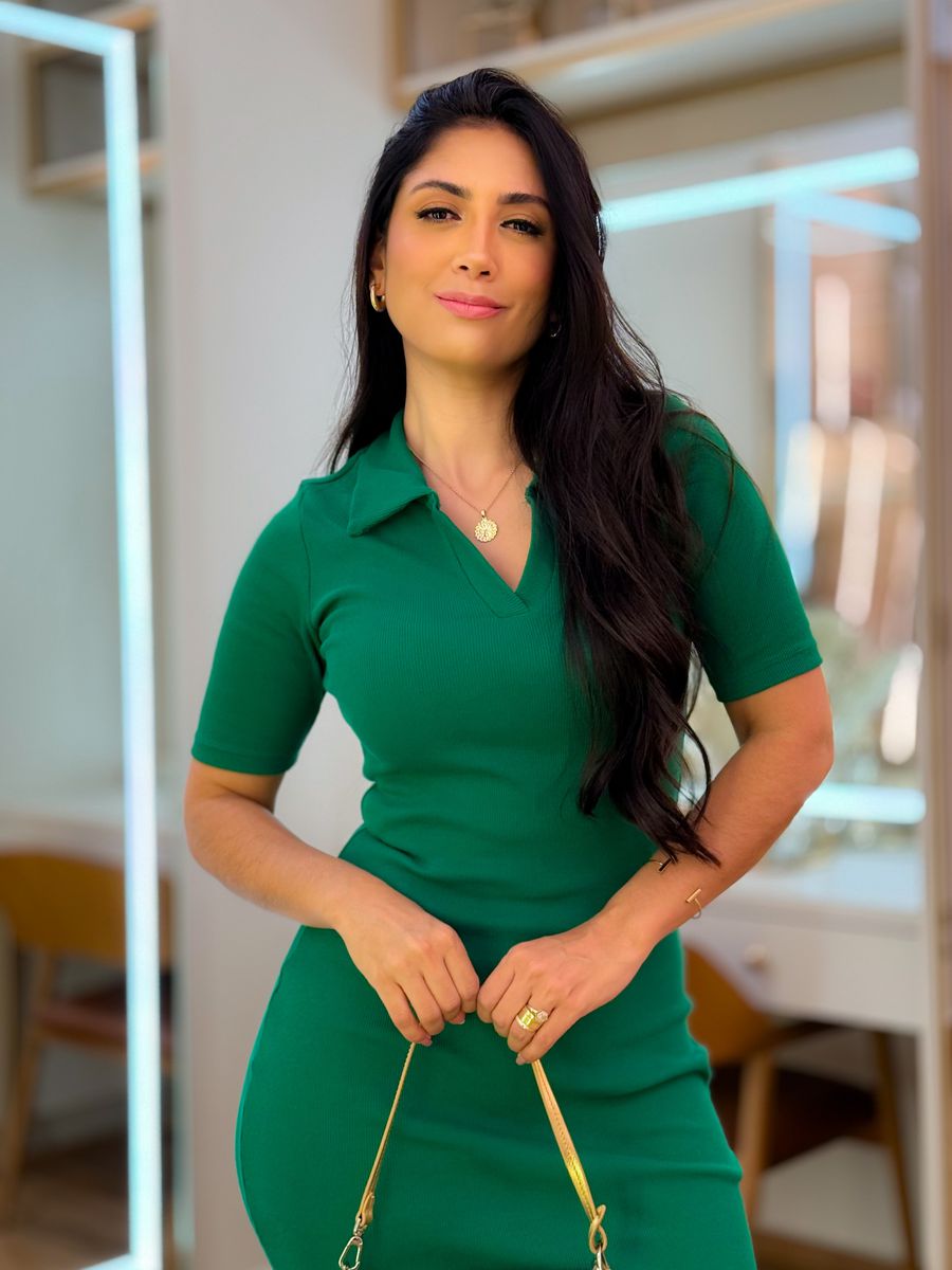 Vestido Celina Verde