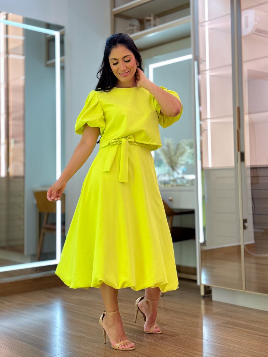 Conjunto Alice Verde Lima