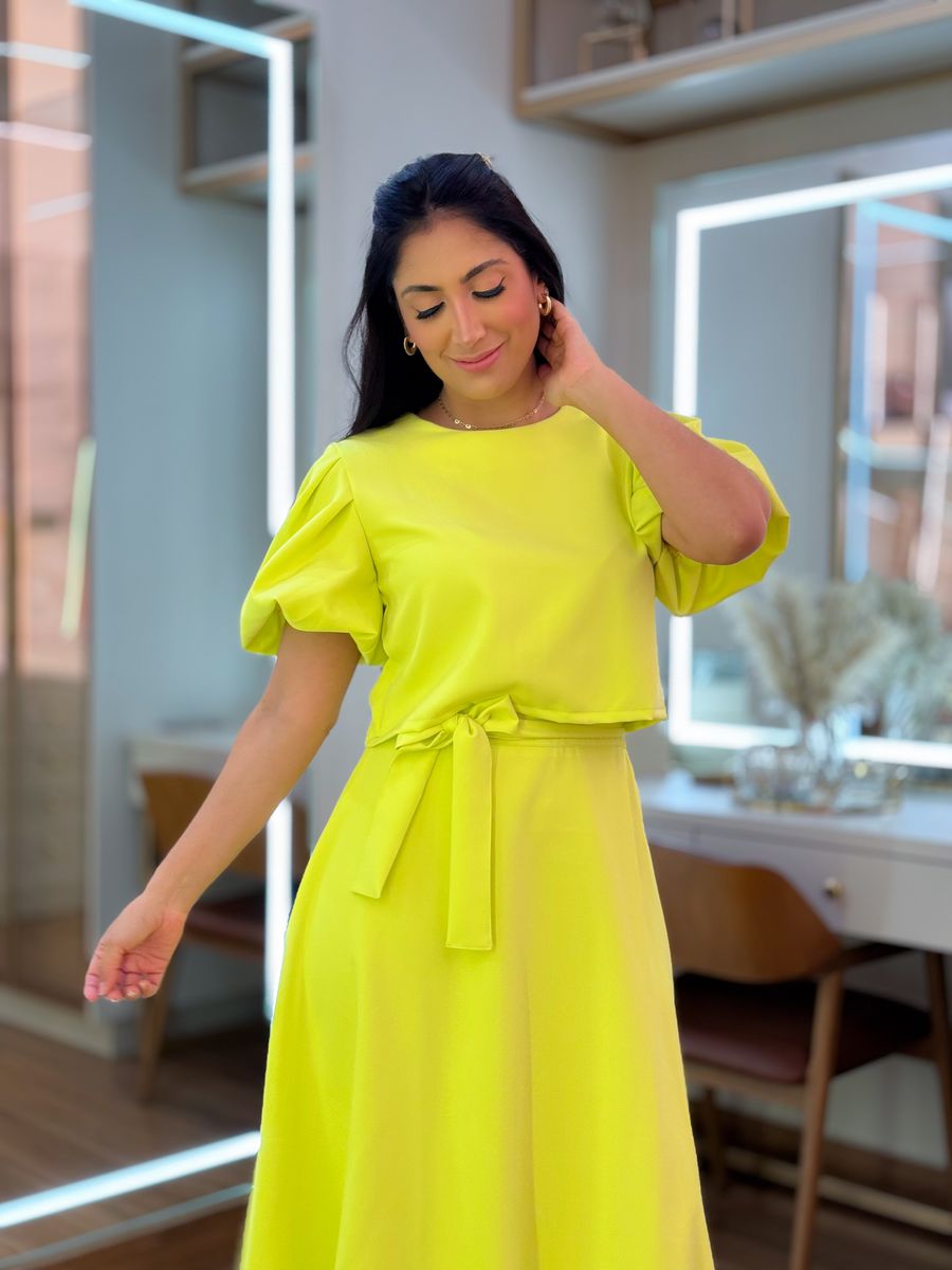 Conjunto Alice Verde Lima