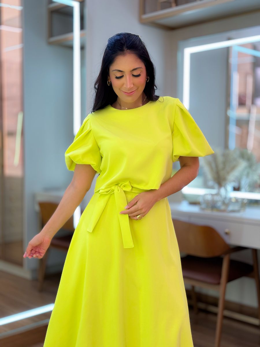 Conjunto Alice Verde Lima