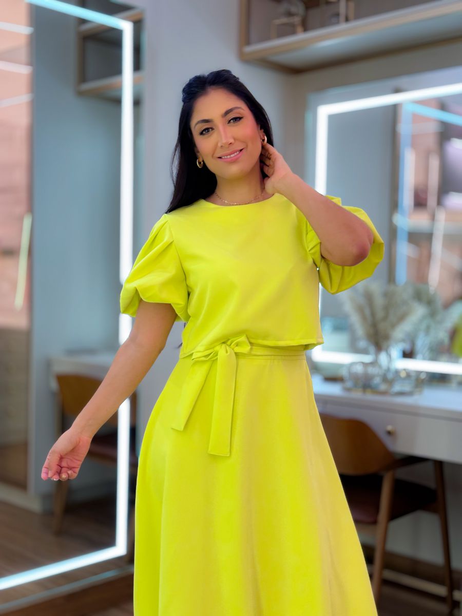 Conjunto Alice Verde Lima