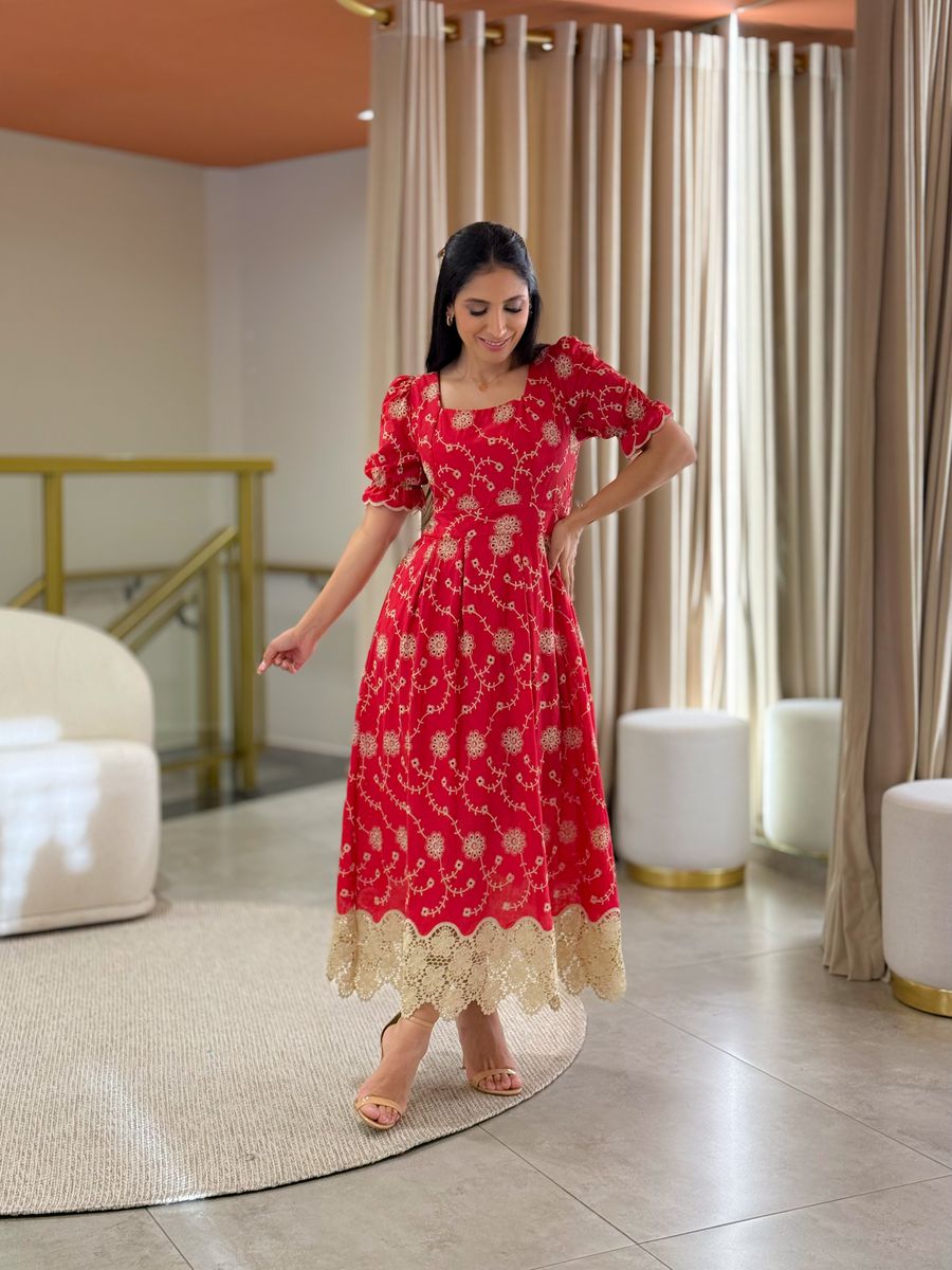 Vestido Mavi Vermelho